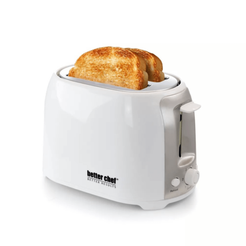 Better Chef Deluxe Cool Touch Wide-Slot 2-Slice Toaster - REFURBISHED