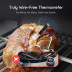 New Wireless Meat Food Thermometer for Oven Grill BBQ Smoker Kitchen