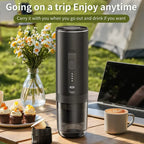 New 3 in 1 Wireless Portable Espresso Machine Capsule Coffee Powder
