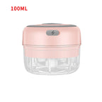 HiPiCok Meat Grinder Electric Garlic Crusher Food Chopper Mini Garlic