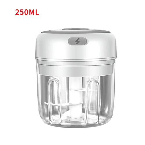 HiPiCok Meat Grinder Electric Garlic Crusher Food Chopper Mini Garlic