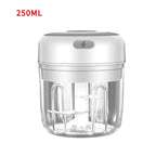 HiPiCok Meat Grinder Electric Garlic Crusher Food Chopper Mini Garlic