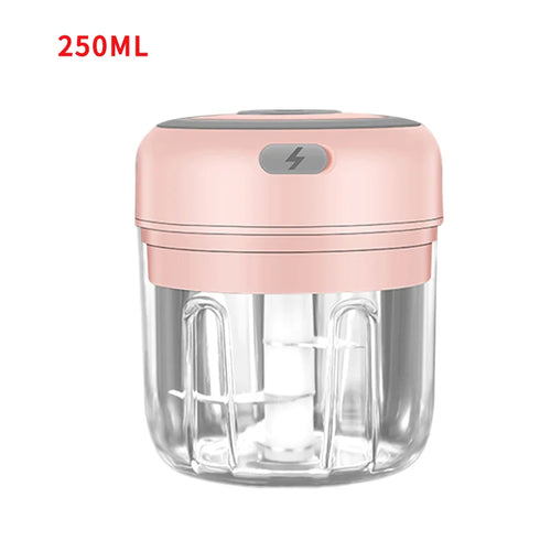 HiPiCok Meat Grinder Electric Garlic Crusher Food Chopper Mini Garlic
