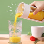Portable Wireless Blender With The Straw; USB Travel Juice Cup Baby
